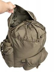 Austrian "ALICE" Style Rucksack with Carrying Yoke, Surplus. Traditional double drawcord collar.