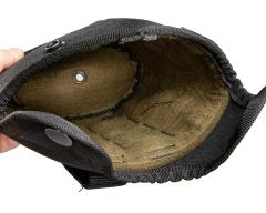 Dutch 1Q Canteen with Pouch and Cup, Black, Surplus.