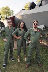 British Mk16A Flight Coverall, Green, Surplus.