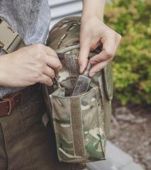 Swiss MP41 Oil Can, Surplus. The bag in the pic is the British Osprey Gas Mask Pouch.