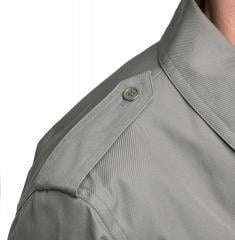 French Rainproof Trench Coat, Surplus. Button-type epaulettes.