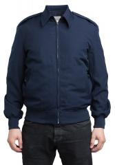 British RAF Bomber Jacket w. Liner, Dark Blue, Surplus