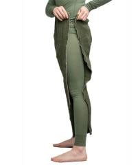 Danish Mid-Layer Long Johns, Wool, Surplus. They come with long zippers on the sides that enable you to wrap the pants around your legs without taking off your boots.