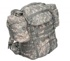 US MOLLE II Rucksack with Frame and Sustainment Pouches, UCP, Surplus. 