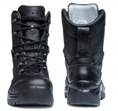 Belgian Haix HHOO S3 Combat Boots with Toe Cap, Full Leather, Surplus.