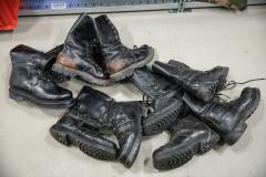 Austrian Mountain Boots, Full Leather, Surplus. The condition and models vary a bit. All are "the same boot".