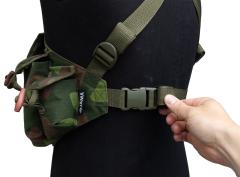 Jämä Chest Rig. The straps are managed by One-Wraps.