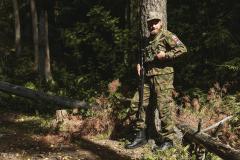 Jämä Chest Rig. He is so proud of his gear.