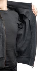 Jämä Wool Bomber Jacket. Very simple and neat also on the inside.