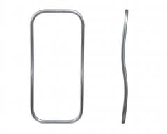 Savotta Jääkäri M aluminium frame. Slight S-profile to fit your back.