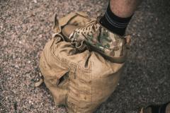 Czechoslovakian M60 backpack, w/o suspenders, brown, surplus.