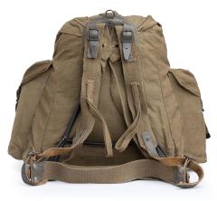 Italian Mountain Trooper Pack with External Frame, Surplus.