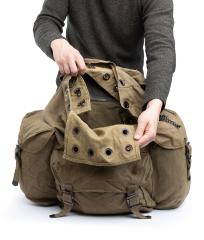 Italian Mountain Trooper Pack with External Frame, Surplus.