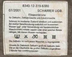BW Shelter Half Pouch / Hood, Flecktarn, Surplus.