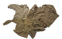 Dutch Turtleneck Shirt, Cotton Terry Knit, Surplus. Colors may vary a bit