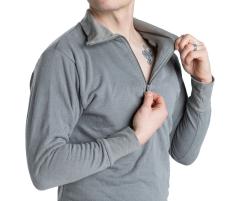 Dutch Turtleneck Shirt, Cotton Terry Knit, Surplus.