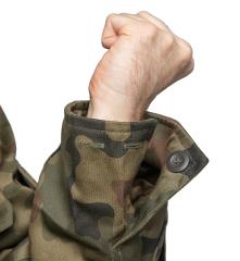 Polish Parka with Removable Liner, Wz. 93 Pantera Camo, Surplus. Simple, adjustable cuff.