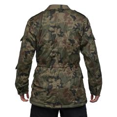 Polish Parka with Removable Liner, Wz. 93 Pantera Camo, Surplus. Model measurements: Height 182cm, Chest 95cm
Jacket size: 178/92