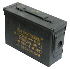 US Ammunition Box, .30 Cal, Surplus.