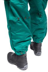 Austrian Thermal Pants, Funny Green, Surplus. The pant legs can be adjusted.