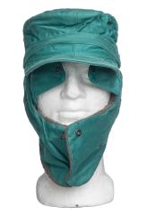 Austrian Field Cap, Winter Model, Funny Green, Surplus.