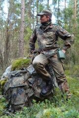 BW field shirt, Flecktarn, surplus.