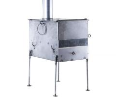 Savotta Tent stove and Stone Racks for stove. Works as an ordinary tent and cooking stove without the stone racks.