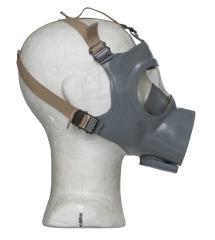 Finnish "Model T" Gas Mask with Plastic Carrying Box, Surplus.