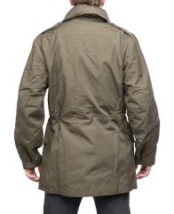 Austrian Field Jacket w. Membrane, Surplus, Unissued. Model's size Medium Regular (175 / 98 cm), with size Small Regular (170-180 / 88-92 cm) jacket worn with just a field shirt underneath. These run large!