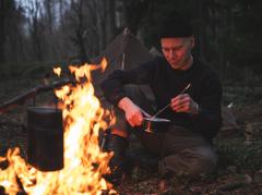 British 2-person WW2 Model Bivouac Tent, Surplus. Perfect for traditional outdoors enthusiast.