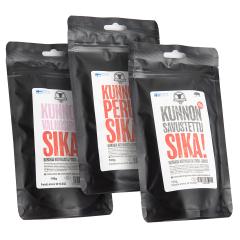 Kuivalihakundi Pork Jerky, 100 g. Several flavor options.