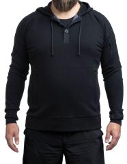 Särmä Merino Wool Hoodie with Buttons.