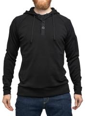 Särmä Merino Wool Hoodie with Buttons