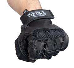 Petzl Cordex Plus Rappel Gloves. These gloves are designed to protect against mechanical hazards: abrasion, cuts,
tears, punctures, overheating in belay and rappelling.