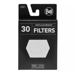 Buff Replacement Filter for Filter Face Mask, 30-Pack. 