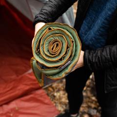 Klymit Klymaloft XL sleeping pad.