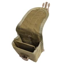 Eagle Industries /Allied SFLCS DMR 7.62 Mag Pouch (SR25), Khaki. Divider between the content.
