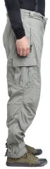 Beyond L5 Glacier PCU Softshell Pants, surplus. Reinforced articulated knees.