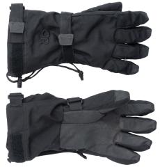 Outdoor Research Kodiak Gore-Tex Gloves (EWDG), Black, surplus. The gloves have detachable wrist straps.