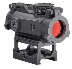 Sig Sauer Romeo MSR Red Dot with Juliet3-Micro Magnifier.