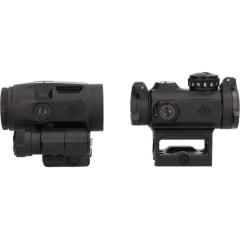 Sig Sauer Romeo MSR Red Dot with Juliet3-Micro Magnifier.