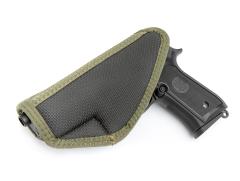 HSGI Sure-Grip IWB Holster. Size Large for full-size handguns (G17, M9) and compacts.
