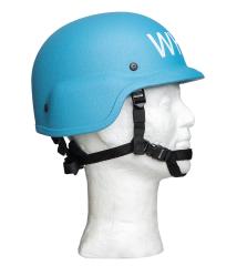 UN WHO PASGT Composite Helmet, UN Blue. 