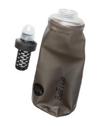 Katadyn BeFree Water Filtration System 1.0 L Tactical. Includes the filter and the foldable bottle.