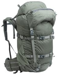 Mystery Ranch Metcalf 71 L Backpack. Compression straps all around.
