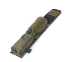 Baribal Folding Saw Pouch. Elastic hugger to retain the saw even with the flap open.