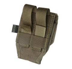 Baribal Handcuff Pouch. The PALS-compatible straps in the back can be weaved into belt loops as well.