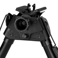 Harris Engineering S-25 Bipod. Swivel mechanism adjustment screw.