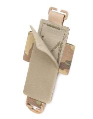 Luminae TuffCuts Holder For Trauma Shears. Hook and loop backside.