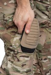 Platatac Tac Dax v4 Combat Pants, MultiCam. Knee pads go here (not included).